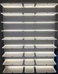 PANNELLO A MURO A MENSOLE ILLUMINATO A LED